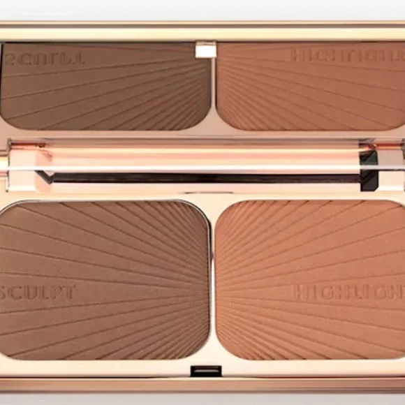 Charlotte Tilbury Bronze & Highlight in medium deep. free beauty insider set - Picture 2 of 6